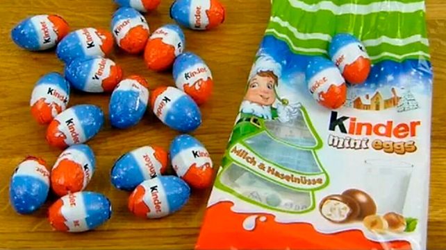 La empresa Ferrero decidió retirar preventivamente del mercado argentino los Mini Eggs Kinder.&nbsp;