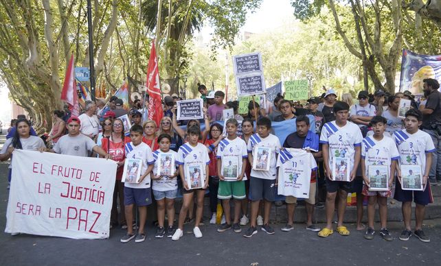 Cinco días después del crimen se vio una contundente marcha por el centro