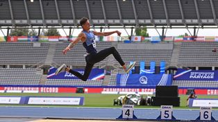 El rosarino Brian Impellizzeri es campeón en el Campeonato Mundial Paralímpico de Atletismo en salto en largo, con un récord personal de 6,67 metros.
