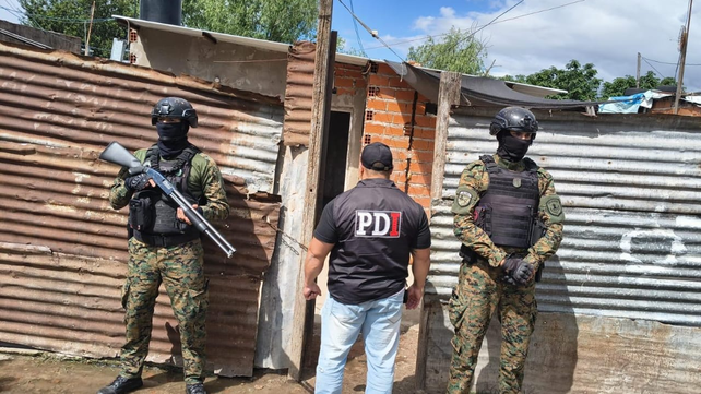 Los allanamientos por el crimen de Matías Gálvez se realizaron el domingo en Vía Honda y barrio Las Flores