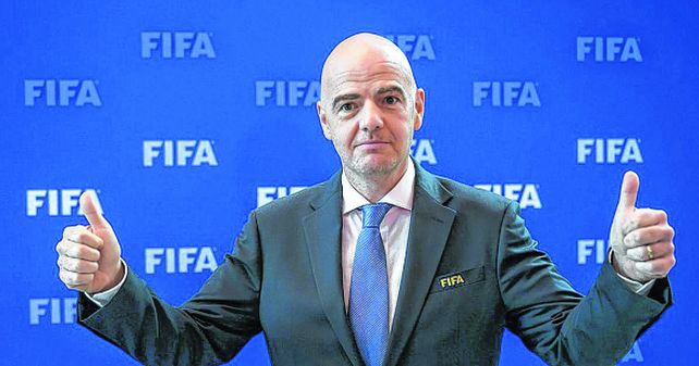 Felices los cuatro.Infantino sabe que Vázquez