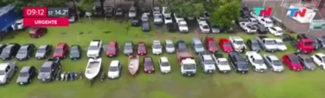 la flota de los narcos de itatí. La Justicia Federal incautó 54 vechículos: 26 autos