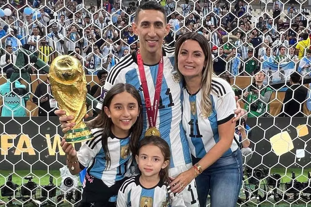 Jorgelina Cardoso negó saber el próximo destino de Fideo Di María