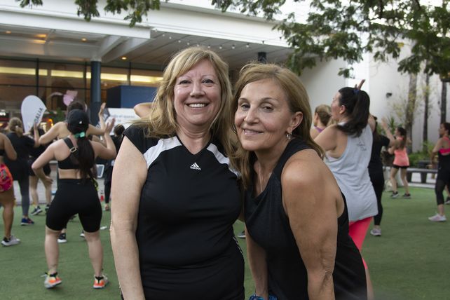 Mónica López y Alicia Candal.