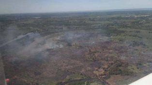 Incendios: detectan focos al sur de las islas del Delta