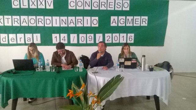 Agmer aprobó un paro de 48 horas y reclama la renuncia de Panozzo