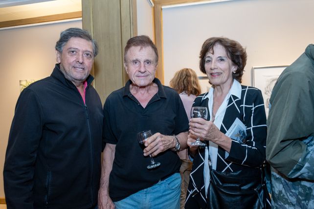 Carlos Marechal, Arnoldo Gualino y Marcela Velles Aguirre
