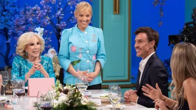 Mirtha Legrand le pidió disculpas a Roberto García Moritán: No sé lo que me pasó