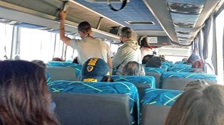 Llaman la atención a los pasajeros y dicen que controlarán más.