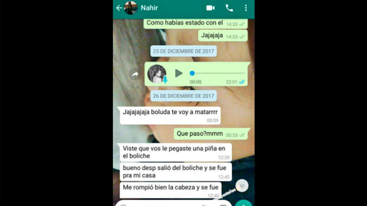 Amiga de Nahir: Estaba con una asesina y no me daba cuenta