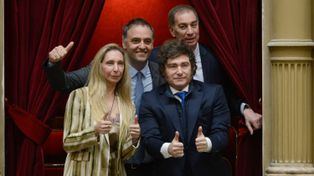 Javier Milei celebró la media sanción de la reforma laboral: Histórico. VLLC