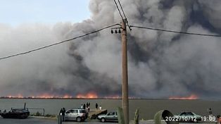 El SMN alerta por incendios y humo en el sur de Entre Ríos