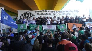 Apenas asumió Javier Milei, la CGT realizó un paro general en enero de 2024.