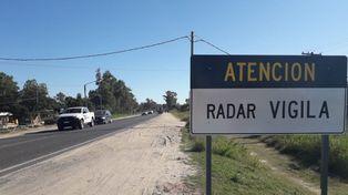Comienzan a funcionar los radares sobre ruta 1 y aguardan el permiso por fotomultas