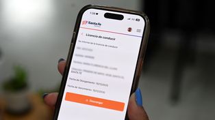 Controles de tránsito en la ciudad: desde esta semana ya se puede presentar la licencia de conducir digital.