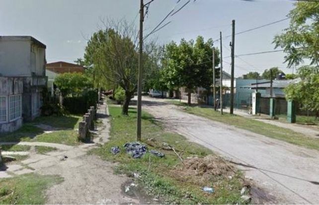La zona donde los ladrones abordaron y robaron el auto.&nbsp;