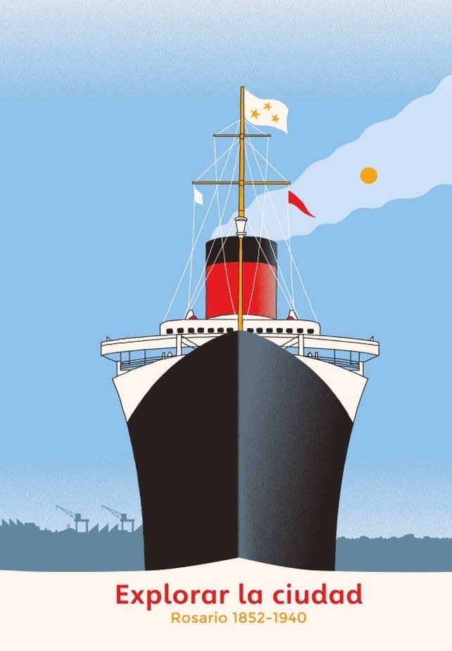 Un libro para jugar y aprender sobre la historia de Rosario