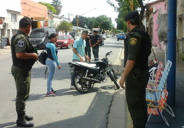 La policía realizó operativos de saturación y se sumaron 120 agentes