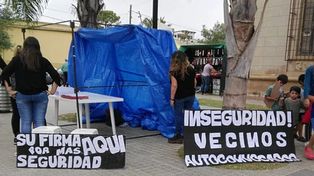 Vecinales de la ciudad juntan firmas para declarar la emergencia en seguridad