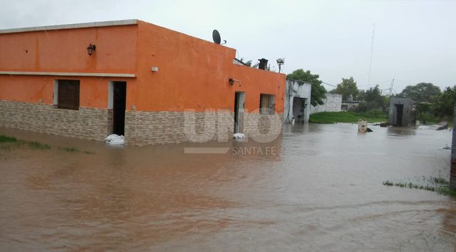 Cayeron 170 milímetros durante la mañana de este martes&nbsp;en Villa Minetti