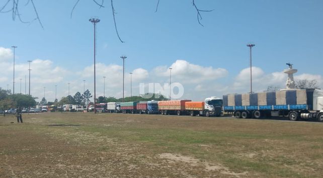 Los pescadores se manifiestan en la ruta 168