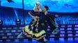 sabrina rojas brillo en la pista del bailando con un chamame subido de tono