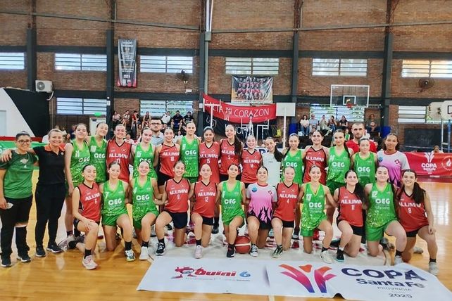 La Asociación Rosarina de Básquet estuvo muy bien representada por las chicas de Ben Hur y Paganini Alumni.