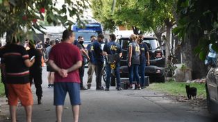 Pasaje Turín al 5800, el lugar donde fue hallado asesinado el hombre de 77 años.&nbsp;