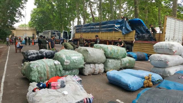 Santa Fe: Gendarmería secuestró mercadería de procedencia ilegal valuada en $20 millones