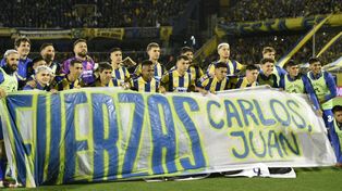 El mensaje de los jugadores de Central para Quintana y Giménez, antes del partido con River.