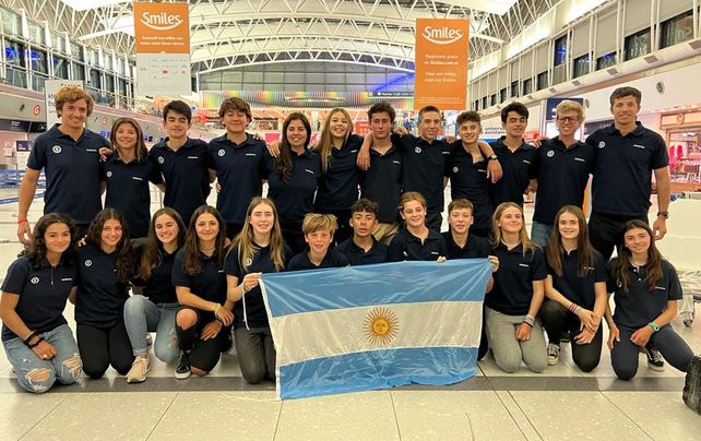La delegación argentina ya está en Perú para disputar el Sudamericano de Optimist