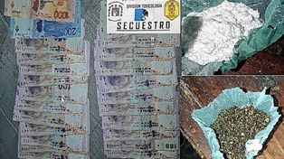Diamante: tres detenidos en un operativo antidrogas