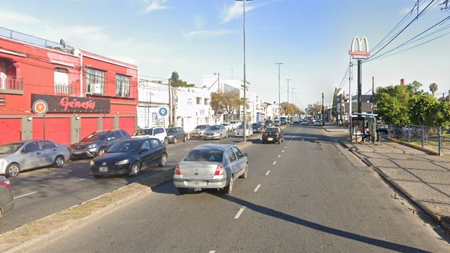 Avenida Perón al 5800.