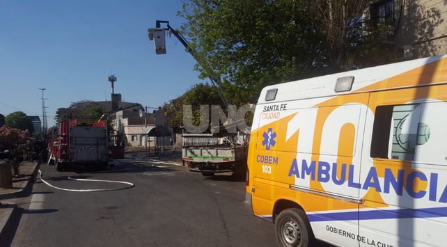 Impactante: así quedó el depósito del ministerio de Desarrollo Social
