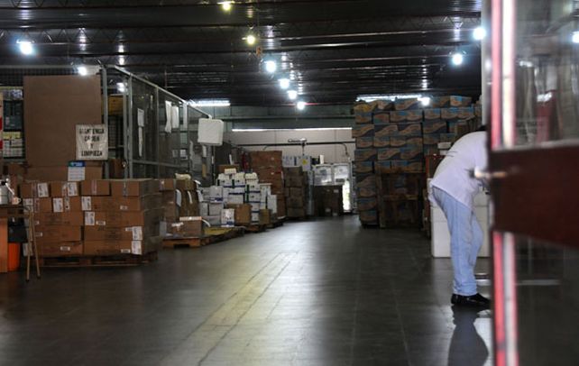 Es de acá. Este depósito de medicamentos de la provincia de Santa Fe funciona en Ovidio Lagos y Güemes