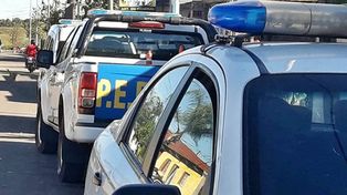 Irascible. El violento tomó como rehén a su nene de 6 años, pero por suerte no lo lastimó.&nbsp;
