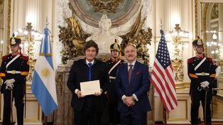 Milei se reunió con el embajador de EEUU y potenció su sintonía con Trump