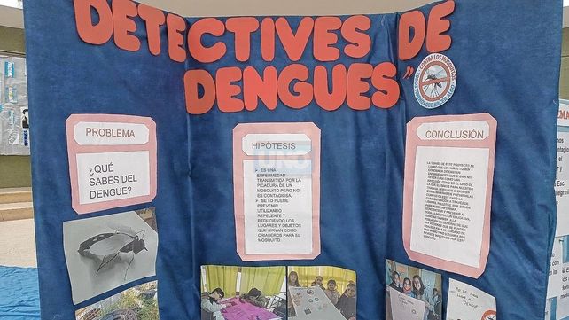 Detectives de Dengue. Proyecto presentado en la escuela primaria N°1 Carlos Pellegrini del Departamento Federación.&nbsp;