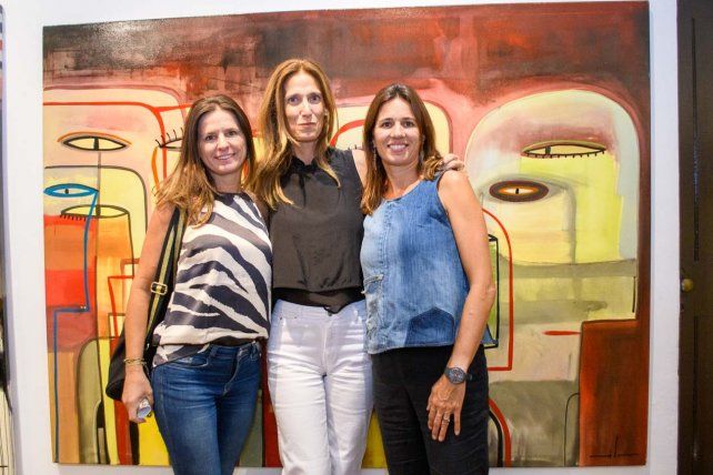 Sofia Rouillón, Virginia Benegas y Carmen Noguerol