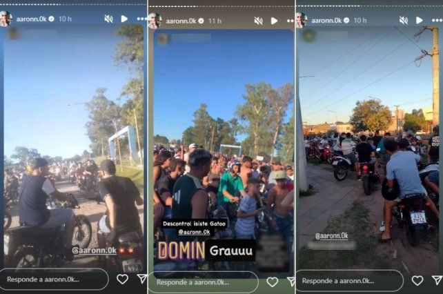 Gran convocatoria en Monte Vera por parte del influencer santafesino de motoqueros Gran convocatoria en Monte Vera por parte del influencer santafesino de motoqueros