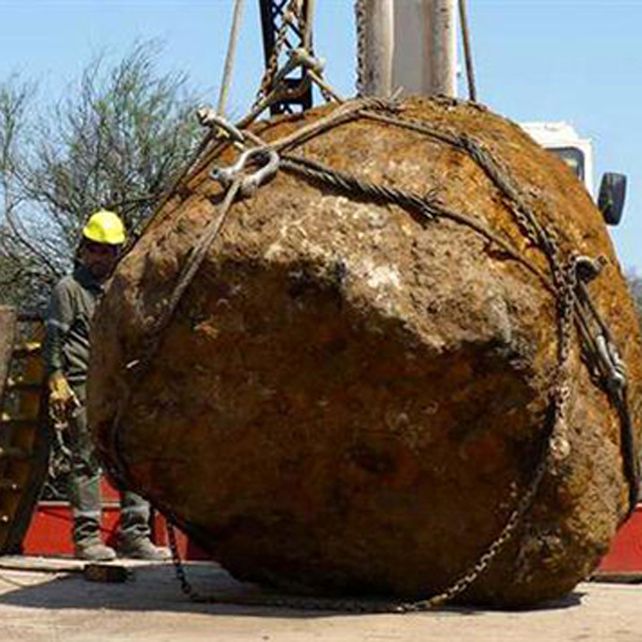 Hallaron en el Chaco el segundo meteorito m s grande del mundo