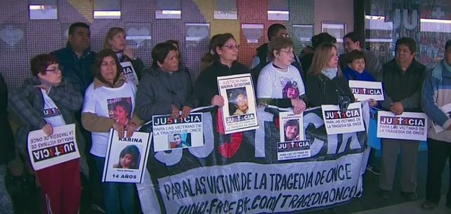 Familiares de la tragedia de Once: No nos temblará la voz para denunciar