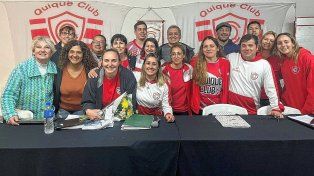 Juan Pablo Spoturno, nuevo presidente del Quique Club.