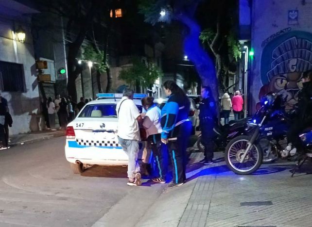 La denuncia fue por ruidos molestos y al llegar al evento