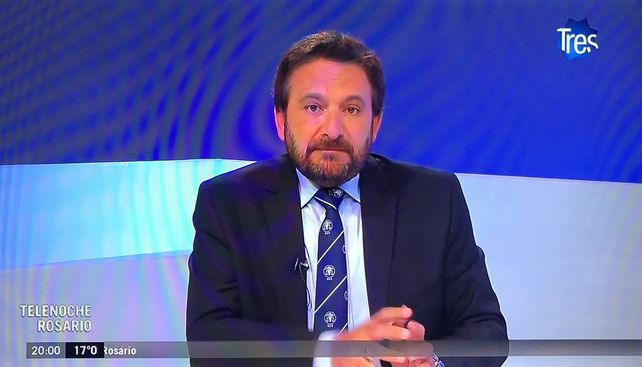 El regreso. Alberto Lotuf volvió a Telenoche luego del fallecimiento de su hijo Emilio.&nbsp;