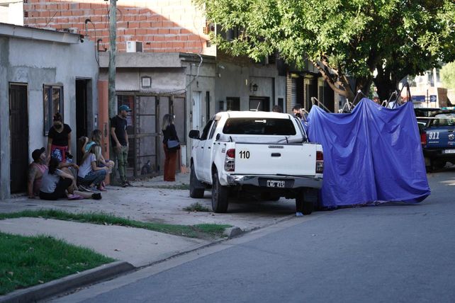 Ocampo fue baleado cuando estaba en el frente de su casa.