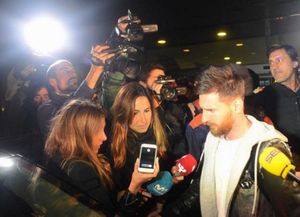Lionel Messi llegó a Barcelona tras la sanción de la FIFA