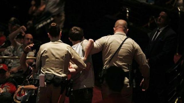 Un joven intentó matar a Donald Trump durante un acto de campaña en Las Vegas