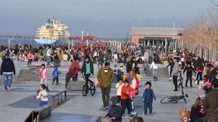 Las vacaciones de invierno se viven por toda la ciudad