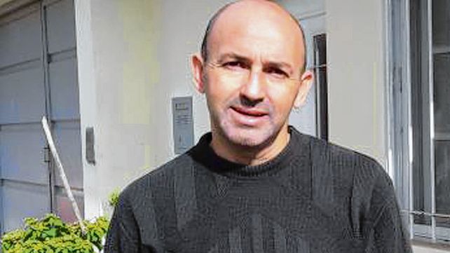 El acusado. El profesor de danzas folclóricas Luis María Rodríguez.